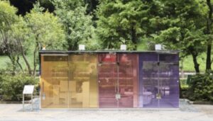 透明トイレ代々木深町